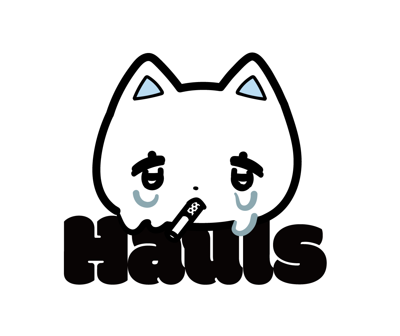 Hauls（ハールズ）のブランドロゴ。サブカル地雷系ユニセックスアパレルブランド。